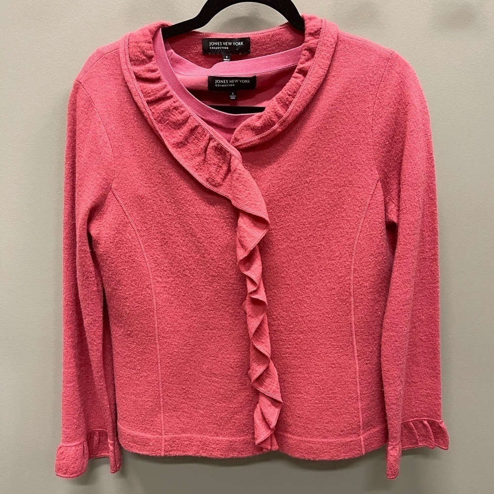 Jones New York Rose Knit Top coordinating set